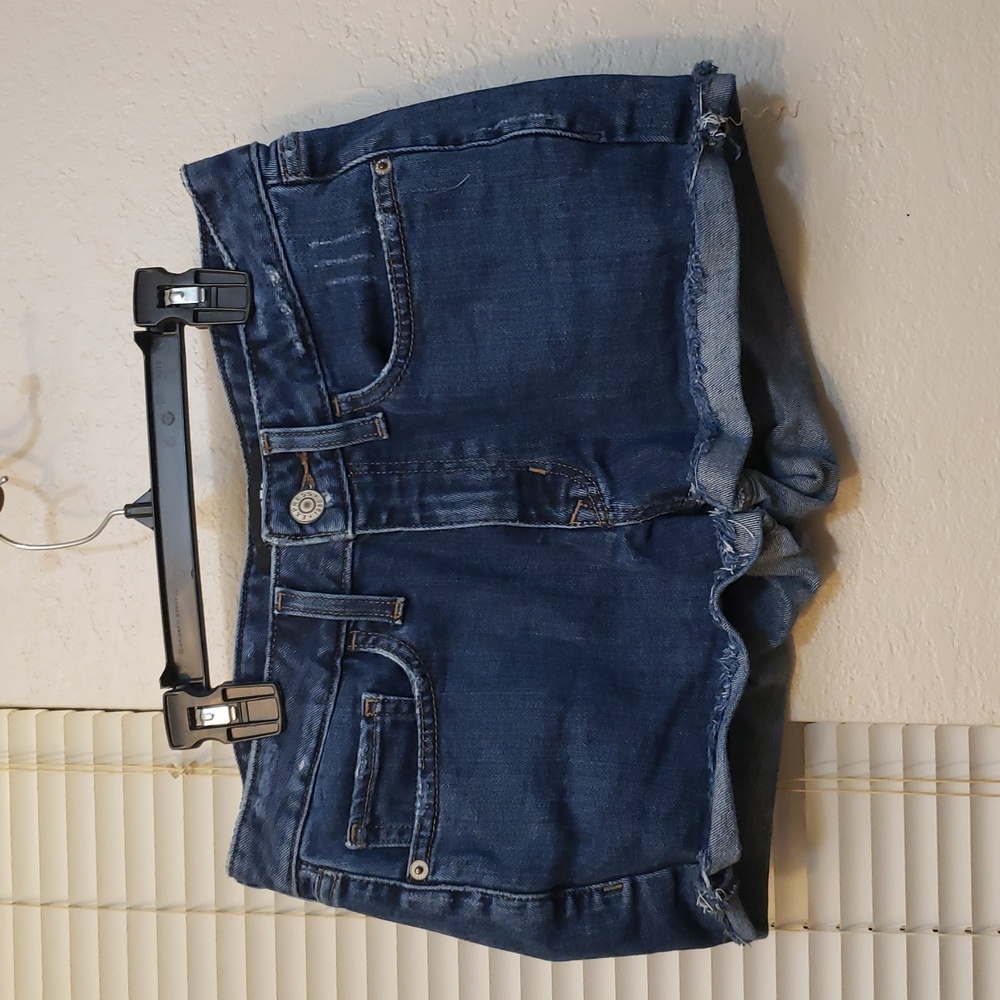 Express Blue Denim Shorts